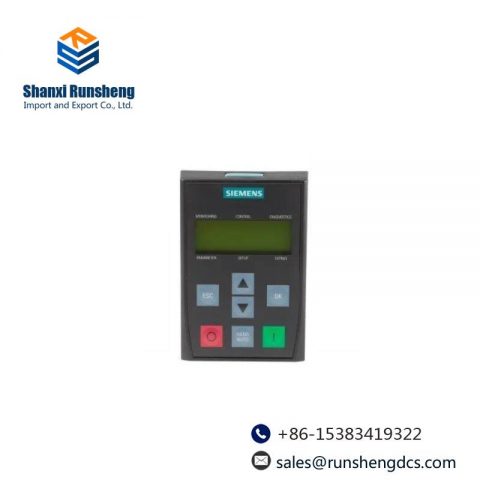 SIEMENS 6SL3255-0AA00-4CA1 Control Panel - Industrial Grade, Advanced Automation Solutions