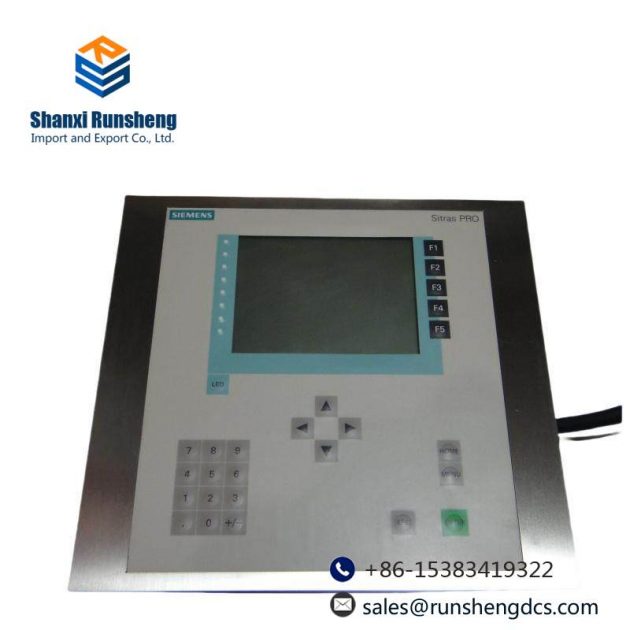 SIEMENS A5E00444860 Panel - Advanced Control Module for Industrial Automation