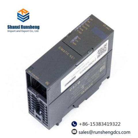 SIEMENS CP343-1 Ethernet Module for SIMATIC S7-300, Efficient Industrial Networking Solution
