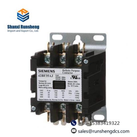 Siemens Furnas 42BF35AF - Special Purpose Contactor, Siemens, 42BF35AF, Industrial Control Systems