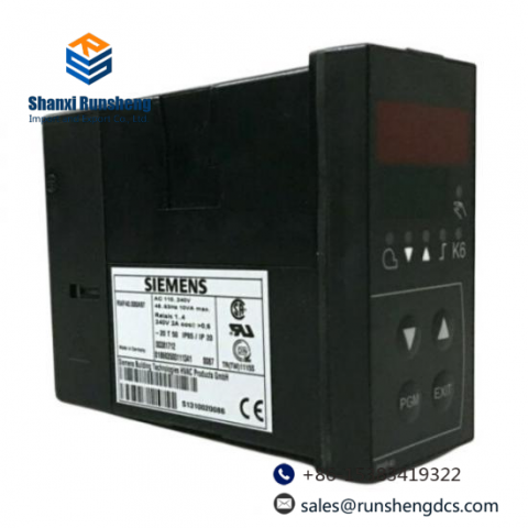 SIEMENS RWF40.000A97 - Universal Compact Controller, for Industrial Automation