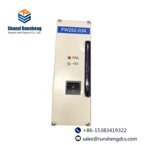 SUPCON FW252-03A DCS Module: Advanced Process Control Technology