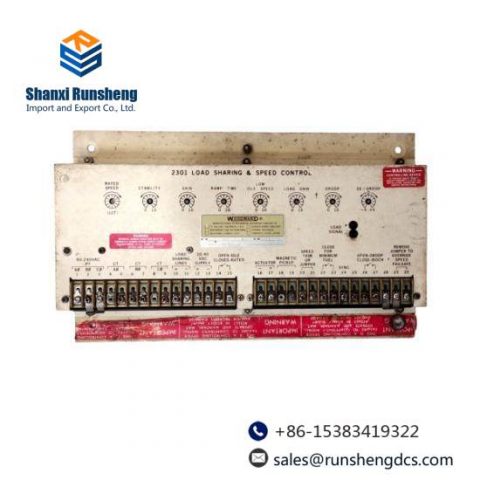 Woodward 8271-467 Speed Control Module: Precision Engineered for Industrial Control