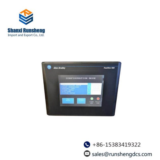 Allen-Bradley 2711-T10C8 Graphic Operator Terminal, 10-Inch Color Display, Touchscreen