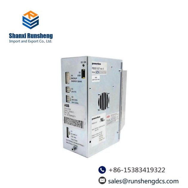 ABB DSQC604 Power Supply - Efficient Control Module for Industrial Automation