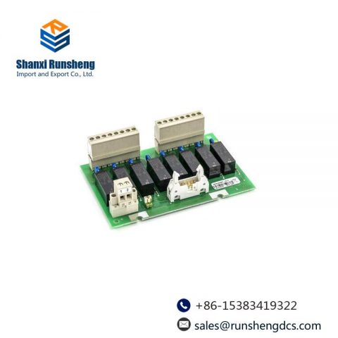 ABB DSTD 108P, 3BSE018333R1, Connection Unit with 8 Relay - Industrial Automation Solutions