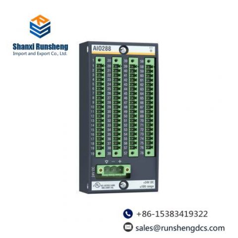 Bachmann PLC AIO288/1 - Advanced Analog Input/Output Module