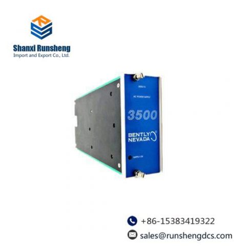 BENTLY 3500/15 127610-01 Module for Industrial Control Systems