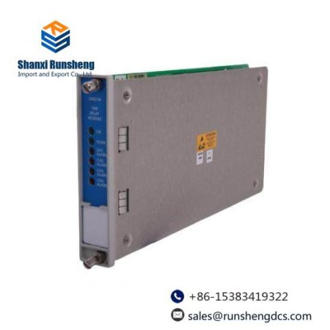 BENTLY 3500/34-01 125696-01 Industrial Vibration Monitoring Module