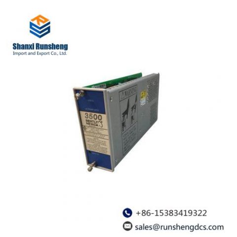 Bently Nevada 3500/15-01-03-01 Power Supply - Reliable, High-Performance Industrial Power Solution
