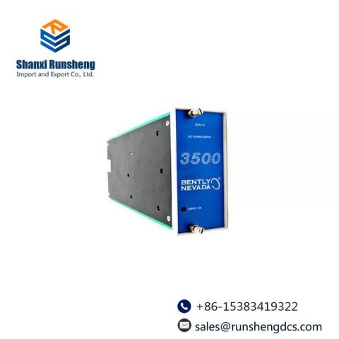 Bently Nevada 3500/15 AC/DC Power Supply Module, High Efficiency & Reliable Industrial Control Solution