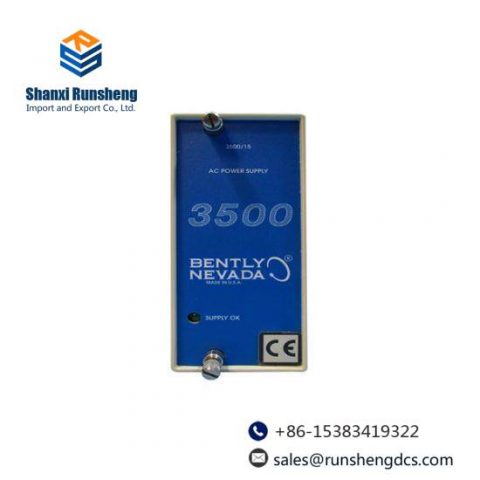 Bently Nevada 3500/15E - High-Performance AC Power Supply Module
