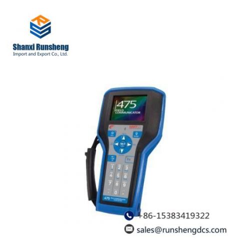 Emerson 475FP1EKLUGMT Field Communicator, Industry-Leading Tool for Enhanced Diagnostics and Bluetooth Communication