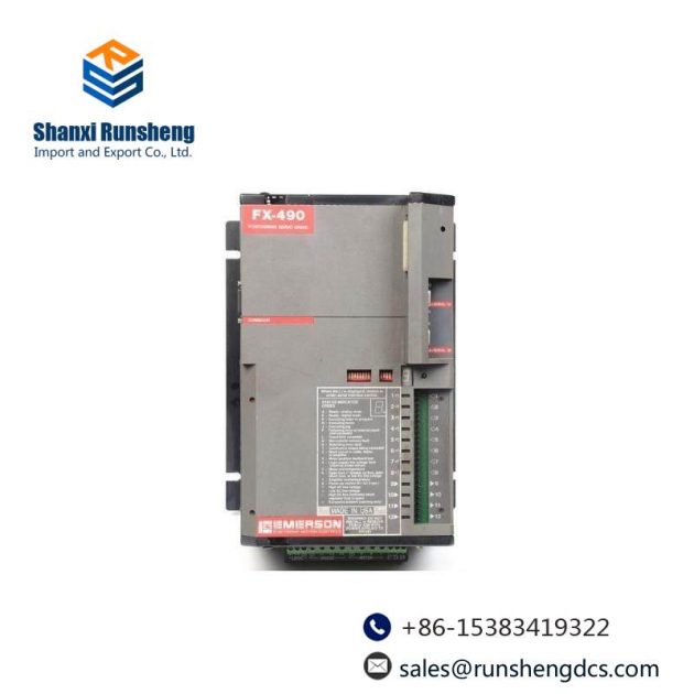EMERSON IFX-490 Brushless Positioning Servo Drive - Precision Control for Industrial Automation