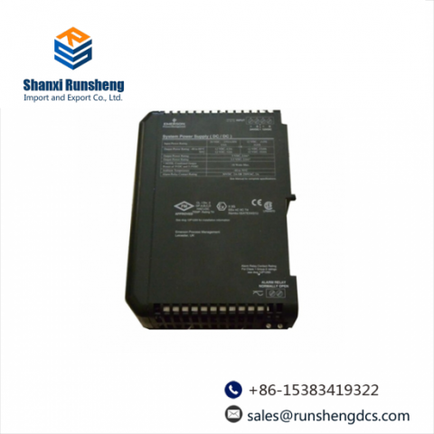 Emerson VE4015 Pulse Count Input Card