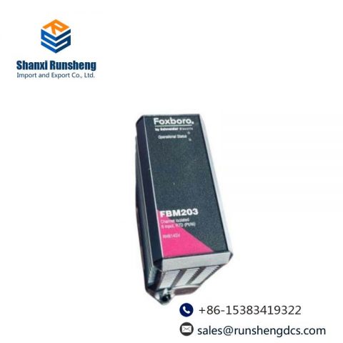 FOXBORO FBM203 RH914SV: Channel Isolated 8 Input RTD Module, Precision for Industrial Control Solutions