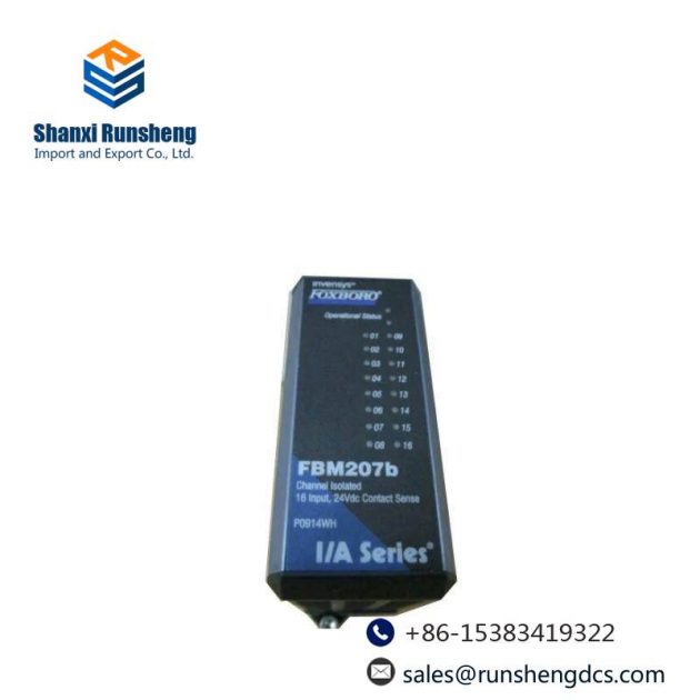 FOXBORO FBM207B - PLC Voltage Monitor / Contact Sense Input Module