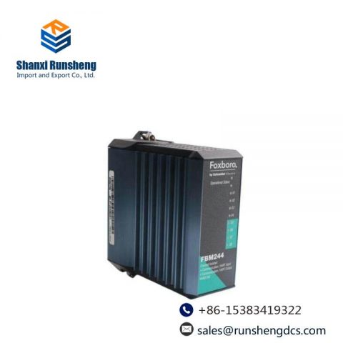 FOXBORO FBM244 RH927AK: Industrial Field Device Connections