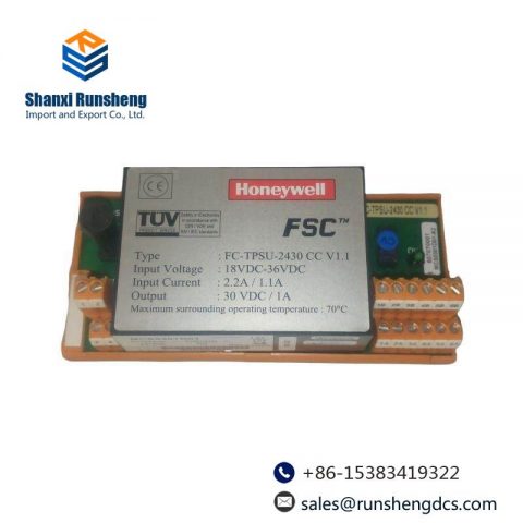 Honeywell FS-TPSU-2430 Power Converter, High Efficiency & Reliable Industrial Control Solution