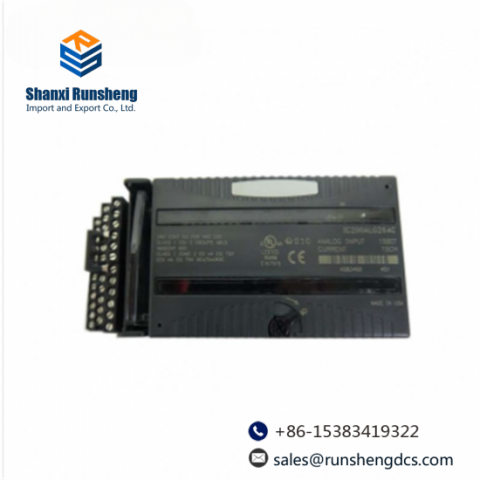 GE FANUC IC200ALG263 Analog Input Module: Precision Control for Industrial Automation