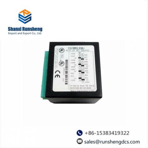 GE FANUC IC670MDL930 Relay Output Module: Advanced Industrial Control Solution