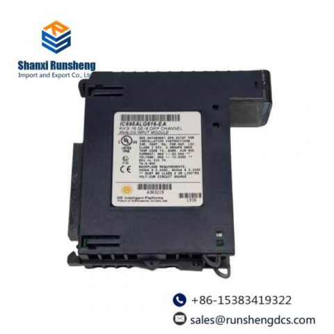 GE FANUC IC695ALG616: High-Performance Analog Input I/O Module