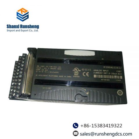 GE IC200ALG262 Analog Input Module: High Precision & Reliability for Industrial Control Systems
