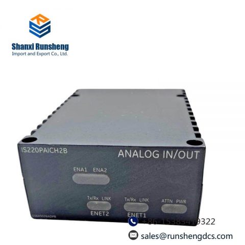 GE IS220PAICH2B: High-Performance Analog Input/Output Module with 200mA