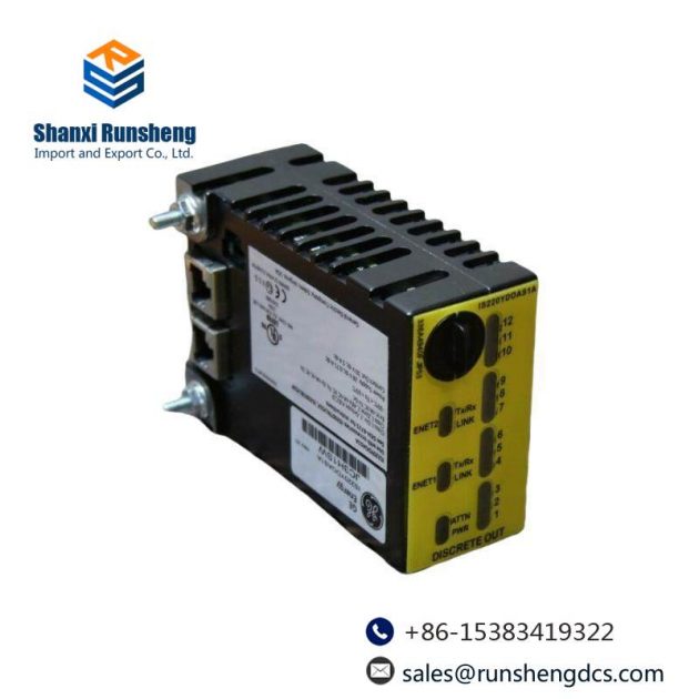 GE IS220YDOAS1A: Safety Discrete Output I/O Pack - Industrial Control Module by General Electric