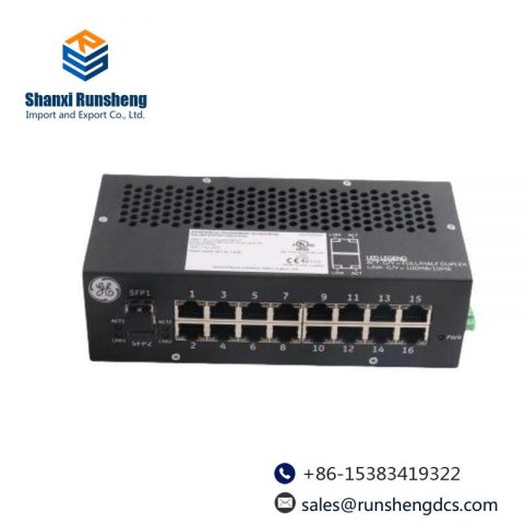 GE IS420ESWAH1A: High-Performance Mark VIe Network Switch for Industrial Automation