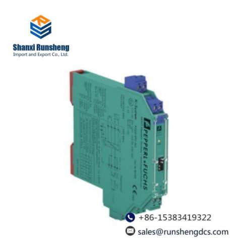 P+F SMART Transmitter Power Supply KCD2-SCD-EX1 & KCD2-STC-EX1, High Performance Control Solutions