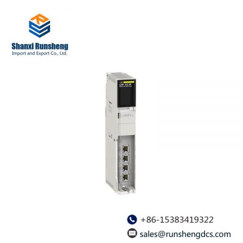 SCHNEIDER 140CRP31200 Ethernet RIO Drop E/IP Module for Industrial Automation Control Systems