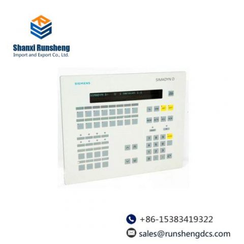 Siemens Operator Panel, 6DD1670-0AF0, SIEMENS PLC Systems
