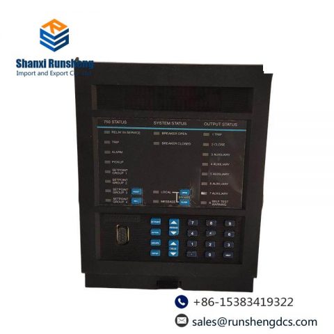 GE SR750-P5-G5-D5-HI-A1-R: Advanced Feeder Management Relay, Combining Precision & Reliability for Industrial Control Solutions