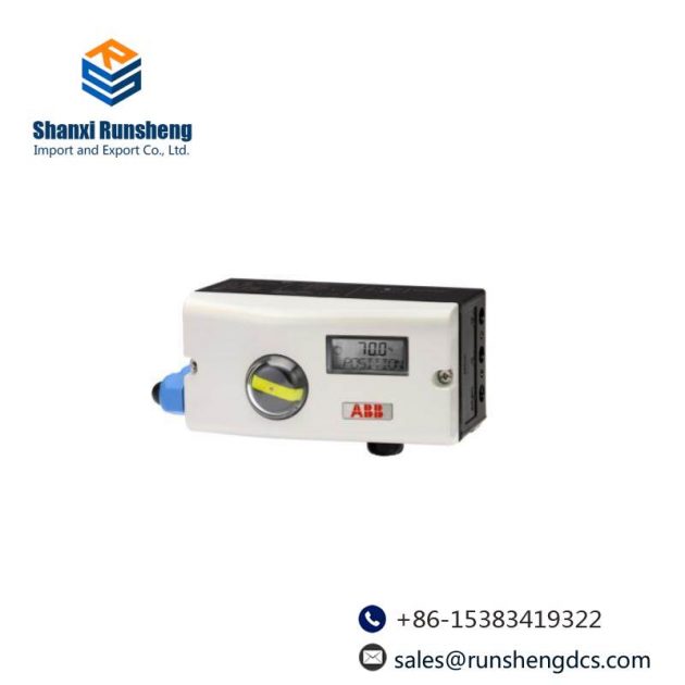 ABB V18345-1020421001 Valve Positioner: Precision Control for Industrial Applications