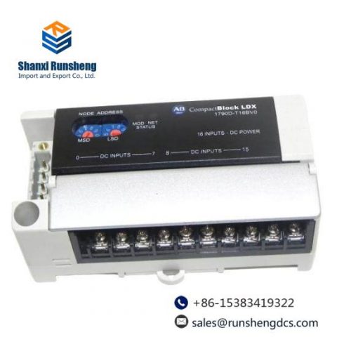 Schneider Electric 1790-DT16BV0 LDX DNET 24VDC Control Module