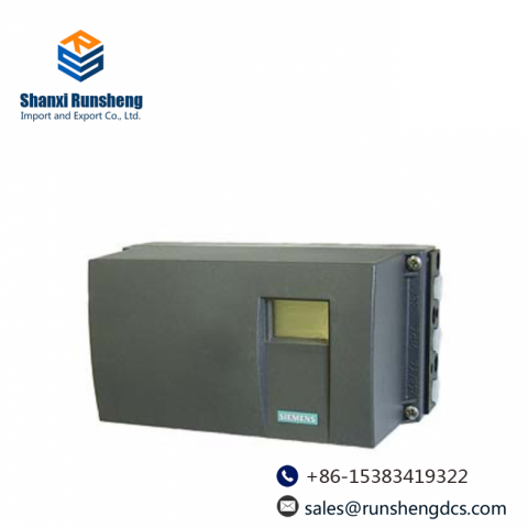 SIEMENS 6DR5220-0EN00-0AA0: Smart Electropneumatic Positioner for Advanced Control Applications