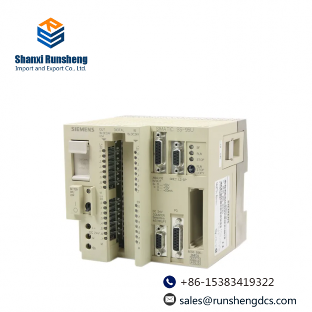 SIEMENS 6ES5095-8ME03: S5-95U Central Unit for Advanced Industrial Control Solutions