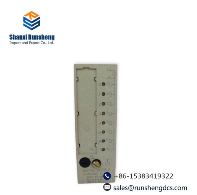 SIEMENS SIMATIC 451 Digital Output Module, 6ES5451-8MD11, Programmable Logic Controller