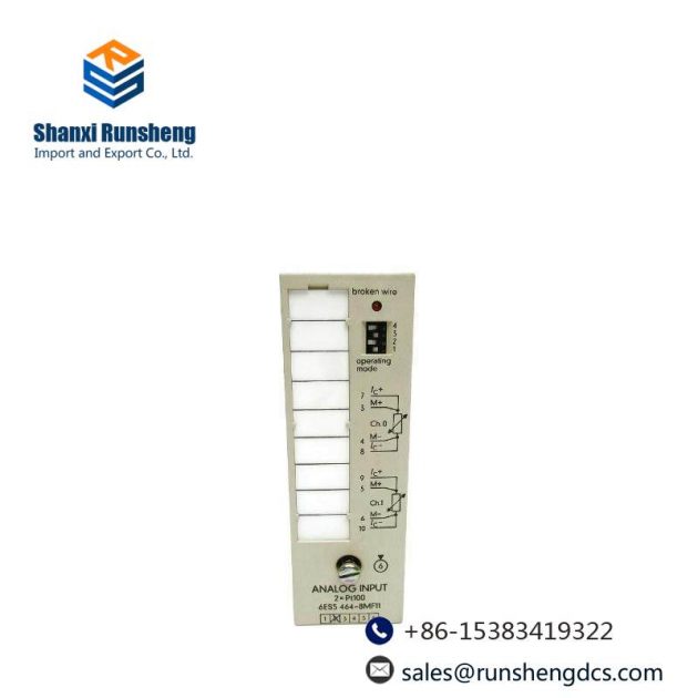 SIEMENS SIMATIC S5 464 Analog Input Module, 6ES5464-8MF11