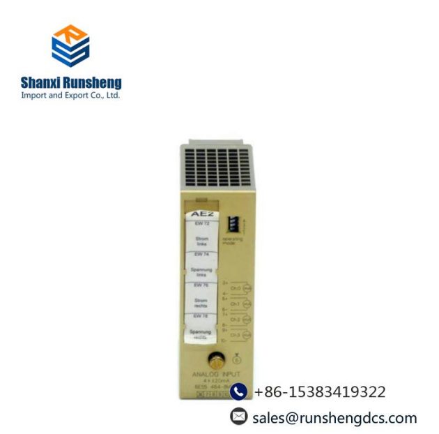 SIEMENS SIMATIC S5 464 Analog Input Module 8MF21, High-Performance Control Solutions