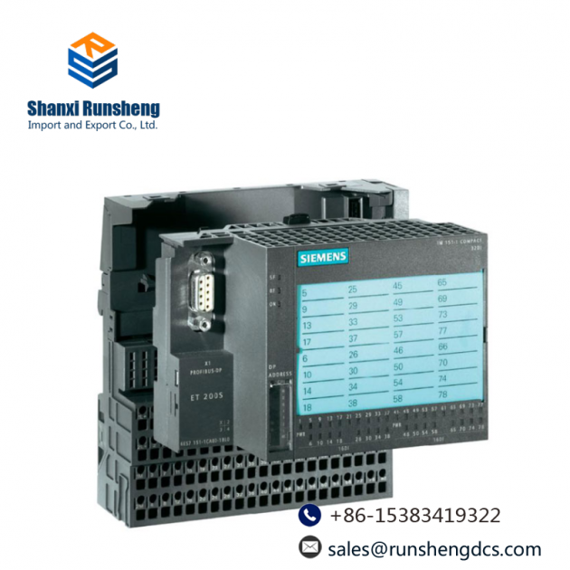 SIEMENS ET200S Compact 6ES7151-1CA00-1BL0: Advanced Control Module