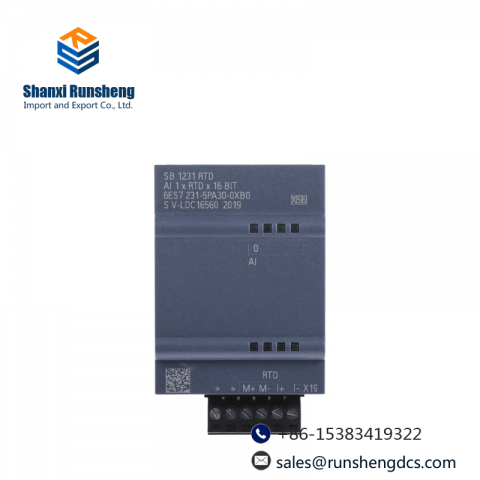 SIEMENS 6ES7 231-5PA30-0XB0 Analog Input Module for Industrial Control