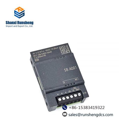 SIEMENS 6ES7288-5AQ01-0AA0 Analog Output SB AQ01, Industrial Control Module