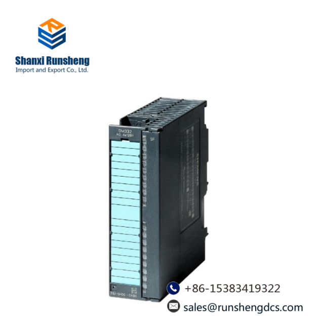 SIEMENS SM 332 Analog Output Module 6ES7332-5HD01-0AB0, Designed for Industrial Automation