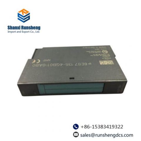 Siemens 6ES7 135-4GB01-0AB0 Analog Output Module for Industrial Control Systems