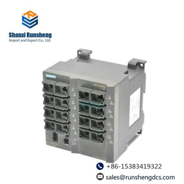 SIEMENS SCALANCE XC116 Unmanaged IE Switch with Redundant Power Supply