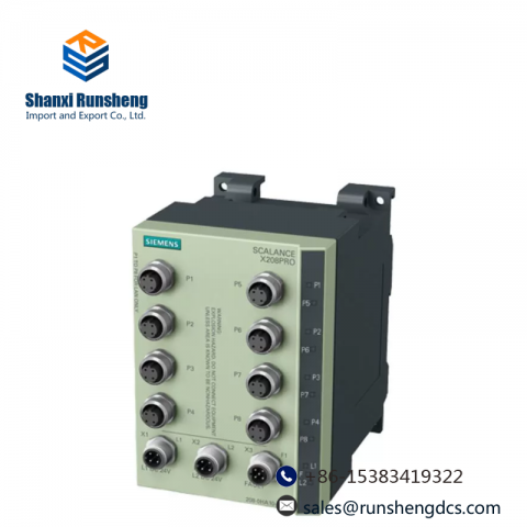 SIEMENS 6GK5 Series 208-0HA10-2AA6 Redundant Power Supply Module