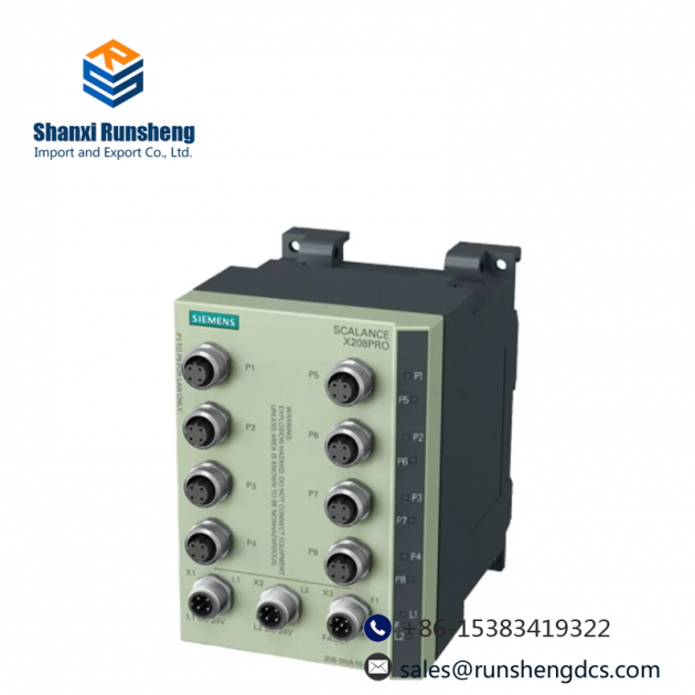 SIEMENS 6GK5 Series 208-0HA10-2AA6 Redundant Power Supply Module