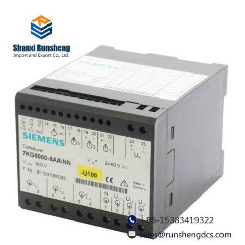 Siemens 7KG6000-8AA Ultrasonic Transmitter, Precision Measurement for Industrial Control